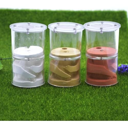Pet Ant Castle Acrylic Cup Plaster Nest Workshop Home Rotatable Moisturizing Nest