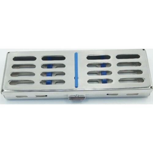 1 PC Stainless Steel Instruments Box 5X1 approx. 18 x 6.5cm Professional Dental Instruments