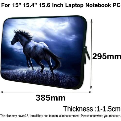 Laptop Bag 15.6 Inch Sleeve Neoprene Prints Case Pouch Cover 15.4/ 15 Inch Notebook Briefcase Handle Bags For Macbook Retina Pro