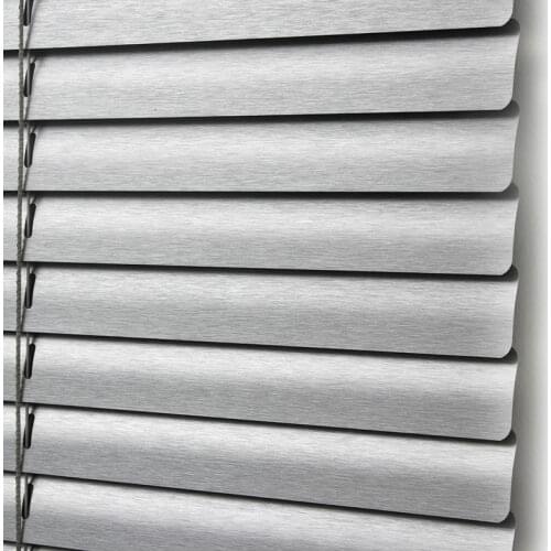 Customized Size Venetian Blinds White Grey Silver Gold Waterproof Thicken Aluminum Window Shutter