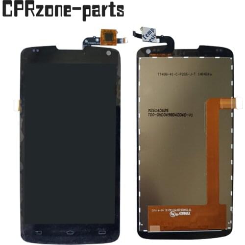 5.0" Black For Philips Xenium V8526 LCD Display With Touch Screen Digitizer Sensor Panel Assembly