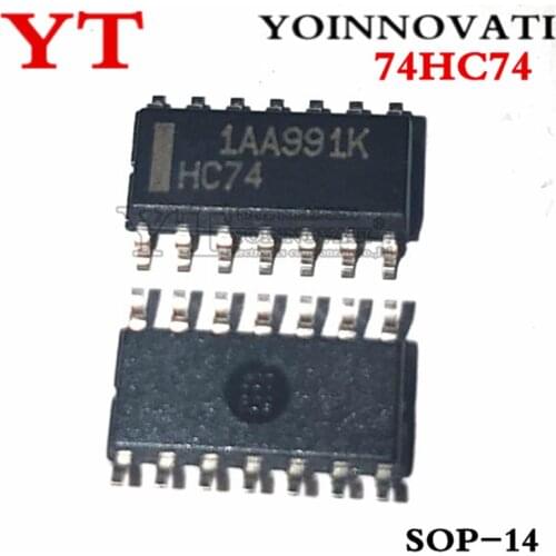 10pcs/lot 74HC74 HC74 SOP-14 IC New original
