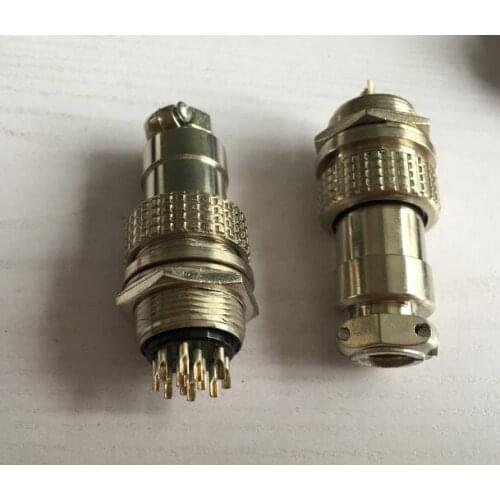 2pcs Aviation Plug Male & Female Panel Metal Wire Connector GX20-2P/GX20-3P/GX20-4P/GX20-5P/GX20-6P/GX20-7P/GX20-8P/GX20-9P