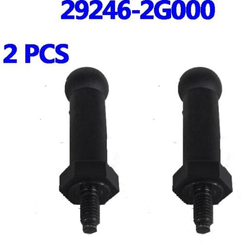 2 pcs for Hyundai SONATA 09NFC 2010YF i45 2015LFC kia K5 engine shroud screw engine cover screw fixing pad