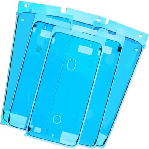 2Pcs Waterproof Pre-Cut Screen Waterproof Adhesive Seal Sticker for iPhone 6S 7P 8P Phone Repair Part