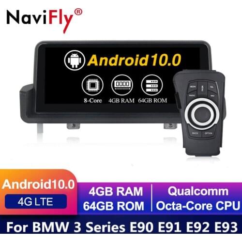 10.25 inch 4G LTE Android 10.0 Car GPS Navi For BMW E90 E91 E92 E93 2005-2012 Idrive car dvd radio video player gps navigation