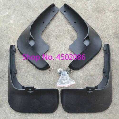 Car styling Soft plastic Mud Flaps Splash Guard For Nissan NV200 2010-2016 4PCS
