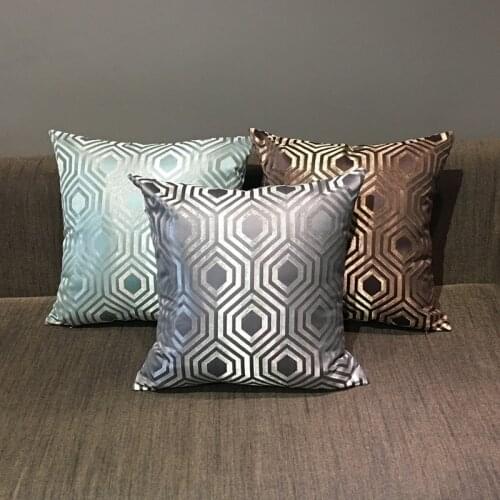 DUNXDECO Cushion Cover Decorative Pillow Case Modern Simple Art Geometric Jacquard Sofa Chair Coussin Bedding Textile
