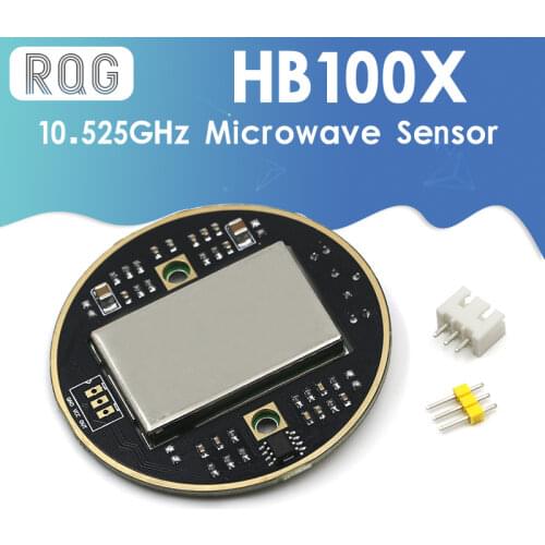 MH-ET LIVE HB100 X 10.525GHz Microwave Sensor 2-16M Doppler Radar Human Body Induction Switch Module For arduino