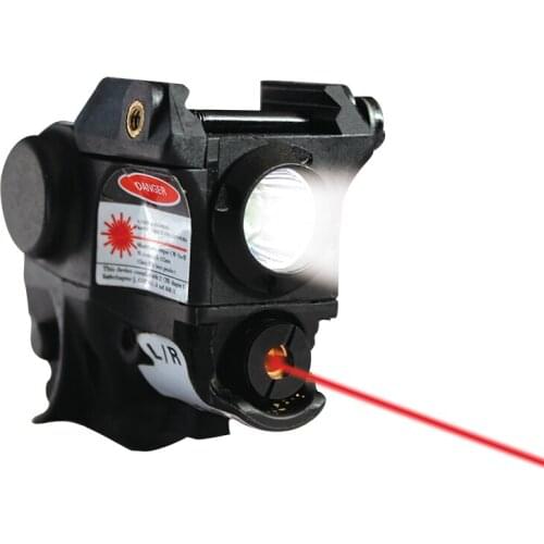 Pistol Mini Light Gun LED Tactical Weapon Light Airsoft Military Hunting Flashlight For 1911 Glock 17 18 Self Defense Laser