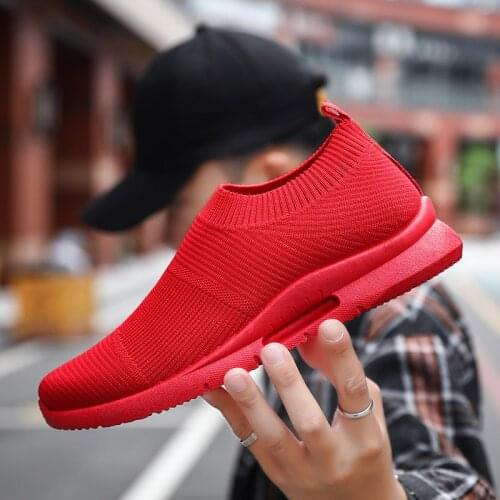 2020 Men Shoes Sneakers Men Casual Shoes Breathable Mesh Tenis Masculino Light Comfortable Mens Trainers Footwear Big Size 45