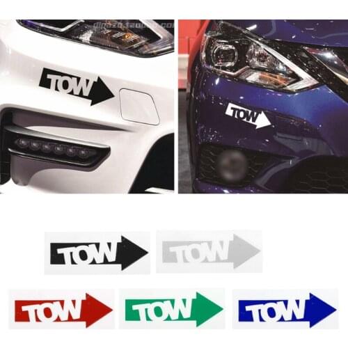 10PCS Auto Tow Hook Arrow Car Sticker Decal Vinyl Race Drift Stance Illest 240sx Track Wholesale