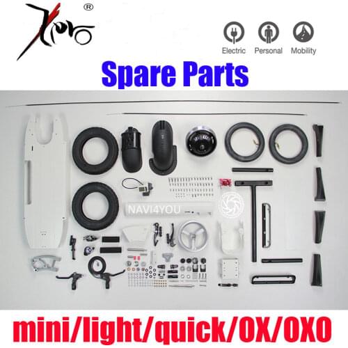 Wholesale Electric Scooter Spare Parts for MINI/LIGHT/QUICK/OX/OXO Models,E-scooter After-sale Components with Brake and Speed