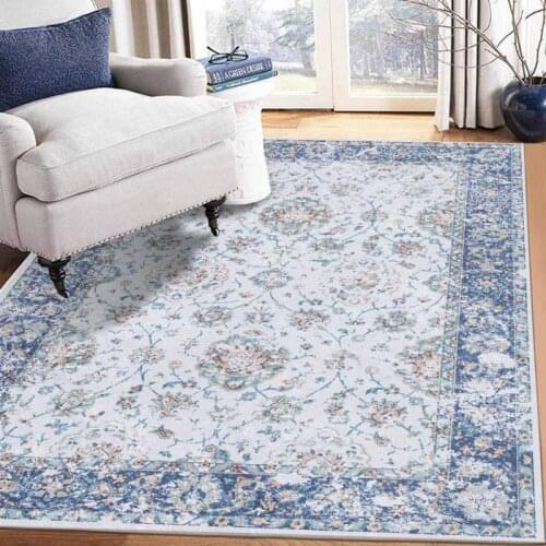 Modern Minimalist Traditional American Persian Pattern Kitchen Living Room Bedroom Bedside Carpet Floor Mat Customization