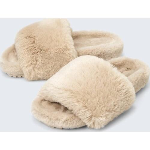 Womens Mink Feathered Slippers - Feathered Home Slippers With The Top And The Base Nice Stylish Appearance Quality And Useful Product 2021 Trend Style Fashion New Model Slippers For Women