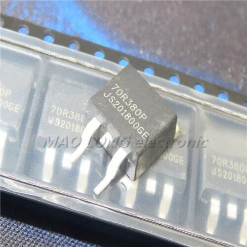 10PCS/LOT 70R380P MME70R380P TO-263 SMD field effect MOS tube 750V 11A New In Stock