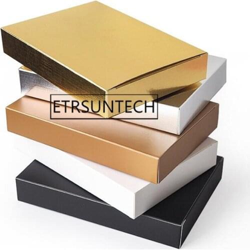 100pcs Colorful Gift Packaging Box Universal Cosmetic Makeup Jewelry Tea Box Rectangle Paper Box