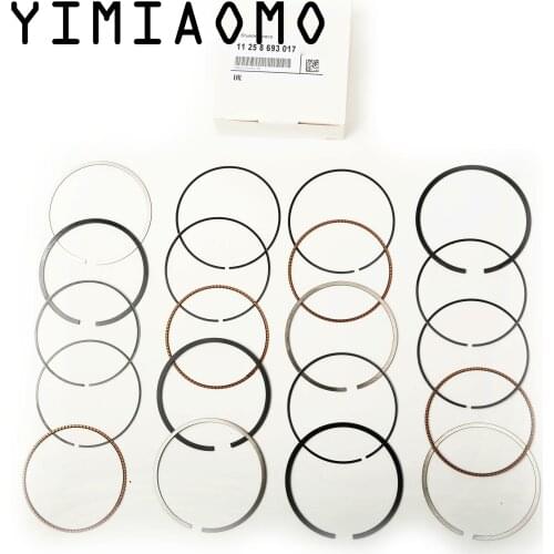 11258693017 Pistons Rings Set 82mm For BMW F20 118i F46 F45 F23 F22 F34 F31 G32 G12 F39 G02 G05 B38A15A B48B20A 2.0T 8 693 017