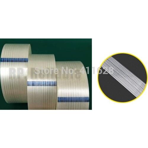 1x 35mm*55M 3M Strong Strength Tensile Adhesive Filament Tape, for Heavy Carton Pack, Wood Metal, Home Appliance Shipping Fasten