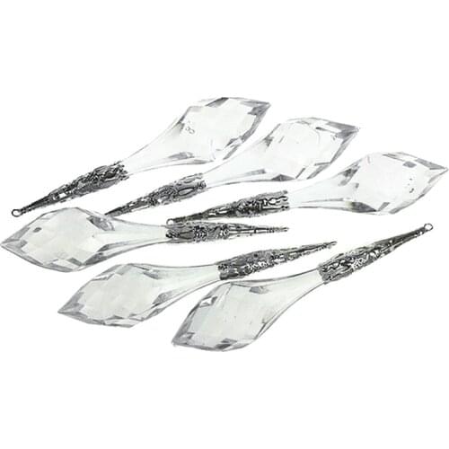 Acrylic Icicle New Arrival Wedding Decoration Hanging Drop Accessories Transparent Diamond 10cm length