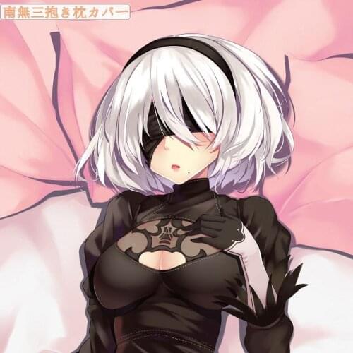 Anime NieR:Automata YoRHa No.2 Type B Girl Dakimakura Hugging Body Pillow Case Otaku Long Cushion Cover Cosplay High Quality