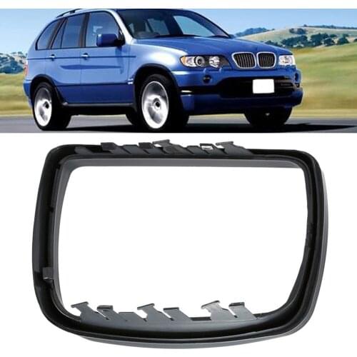 Rearview Mirror Glass Car Accessory Door Side Mirror Trim Ring for BMW E53 X5 3.0d 3.0i 4.4i 51168254904 51168254903