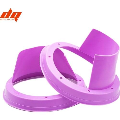 1 Pair Car Refit 6.5 6 Inch Speaker Cover Auto Audio Set Speakers Waterproof Shockproof Silicone Adapter Protection Pad Cover