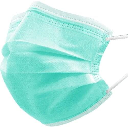 10/20/50/100pcs Mascarillas De Colores Disposable 3-ply Mouth Masks Face Mask Mouth Masks Halloween Mask Cosplay