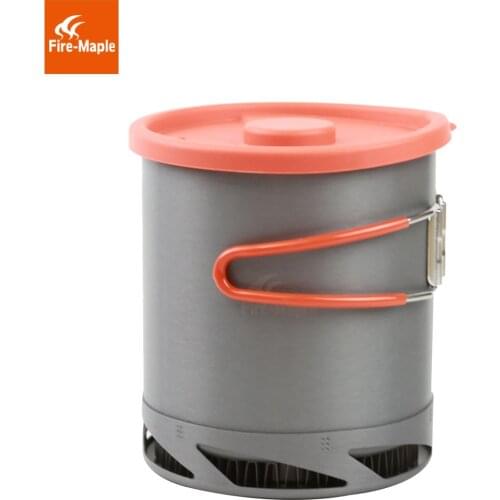 Fire Maple Camping Pot Picnic 1L Foldable Cooking Pots with Mesh Bag FMC-XK6 Outdoor Heat Exchanger Cookware