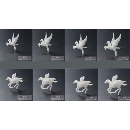 Silicone Flying Horse Modeling Resin Mold Landspace Fillings Resin Casting Art