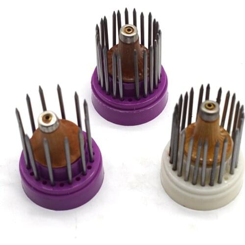 Jewelry Bead Grain Tools Set Graver Beader with Graver Wood Handle for Diamond Stone Setting Graver Jewelry Tools kit