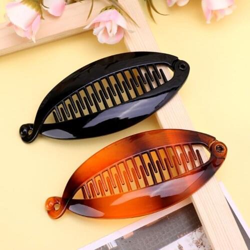Fish Shape Hair Claw Clips Banana Clips Barrettes Hairpins Hair Accessories For Women