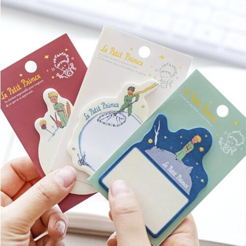 1pack /lot Cute Little Prince Note Pad Notes Memo Pad N Times Planner Sticky Notes School Stationery
