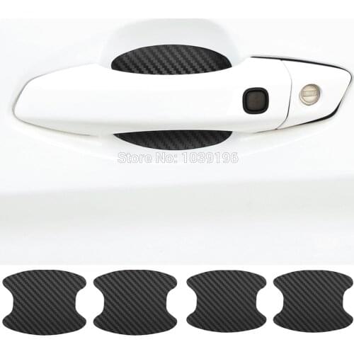 1000 x Universal Car Door Carbon Fiber Scratches Resistant Cover Auto Handle Protection Films Stickers Car Styling Accessories