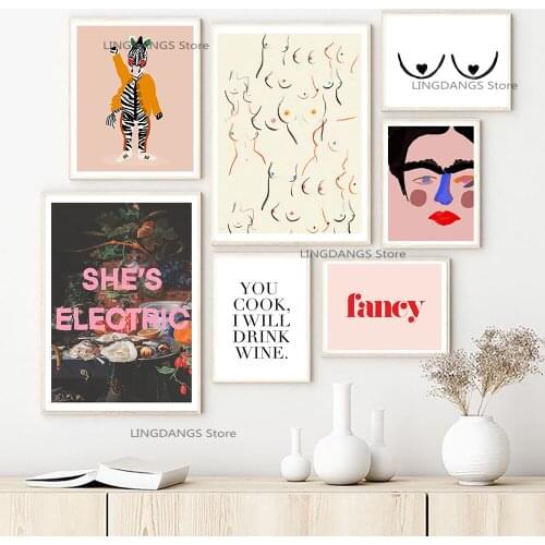 5d Diy Diamond Painting Nordic Abstract Zebra Poster Line Face Boobs Letter Fancy Diamond Mosaic Cross Stitch Home Decor Gift