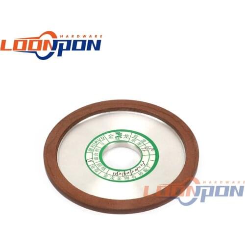 125mm Diamond Grinding Wheel Disc Rotary Abrasive Tool Carbide Metal Steel for Milling Cutter Tool 13mm Thickness 150