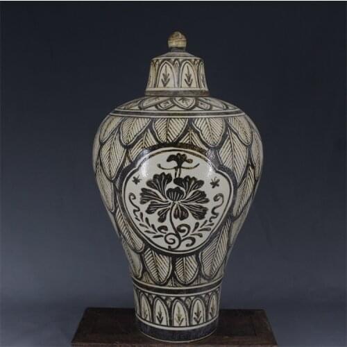 Antique QingDynasty porcelain vase,Blue&white bottle,Landscape,hand painted crafts,Decoration,collection&Adornment,Free shipping