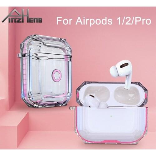 PINZHENG Case For Airpods Pro Wireless Bluetooth Earphone Cover For AirPods Pro Air Pods 1 2 3 Silicone Case Protective Cover