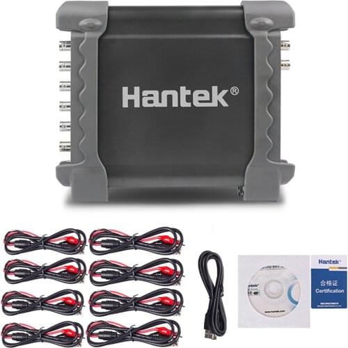 Hantek 1008B 8 Channels USB Digital Oscilloscopes Programmable Generator Car Vehicle Testing Diagnostic Instrument 2.4MSa/s