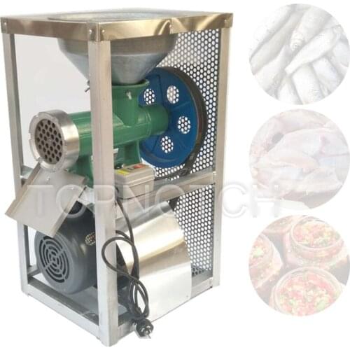 Electric Meat Grinder Commercial Large Multifunction Bone Crusher Can Grind Chicken Skeleton Chili Appliance High Power 2200W