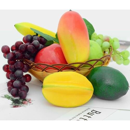 Simulation Fruit Model Fruit Collection Still Life Pendant Props Bubble Apple Fake Orange Banana Simulation Fruit Model Ornament