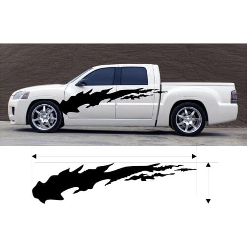 For 2Pcs VINYL GRAPHIC EYE DECAL CAR TRUCK KIT CUSTOM SIZE COLOR VARIATION MT-221 Car styling