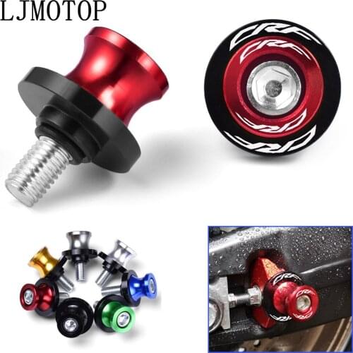 Motorcycle Swingarm Spools M8 Stand Screws CNC Aluminum Motorcycle Accessories For Honda CRF250R CRF450R CRF 250 450 R 2007-2021