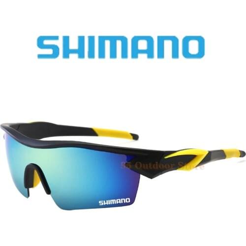 Shimano 2021 Polarized Sunglasses Mens Driving Shades Male Sun Glasses Camping Hiking Fishing Classic Sun Glasses UV400 Eyewear