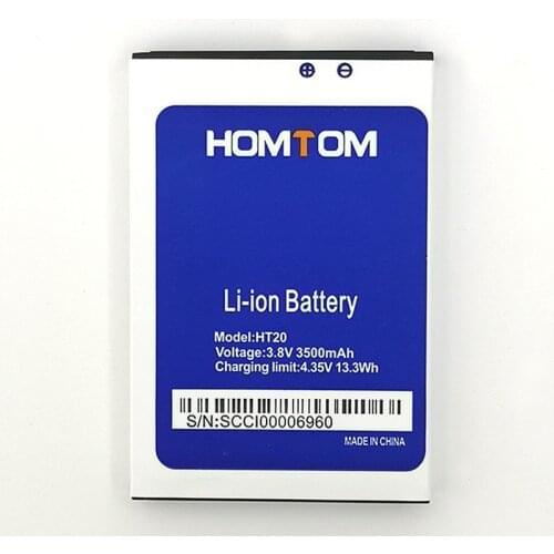 NEW 3500mAh Battery For HOMTOM HT20 / HT20 PRO Mobile Phone+Tracking Number