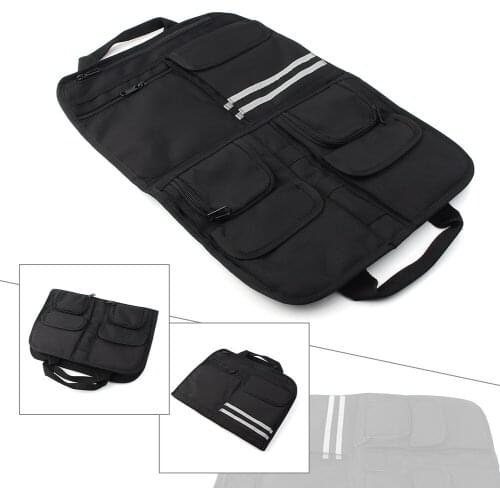 Motorcycle Lid Organizer Bag Pouch for Harley Touring Trike King Chopped Razor Tour-Pak Pack 1993-2008 2009 2010 2011 2012 2013