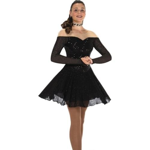 Nasinaya Figure Skating Dress Customized Competition Ice Skating Skirt for Girl Women Kids Patinaje Gymnastics Performance 382