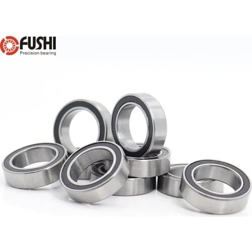 6700RS 10*15*4 (mm) 10Pieces Bearing ABEC-5 61700 6700 63700 Chrome Steel Ball Bearings With Black Rubber Seal