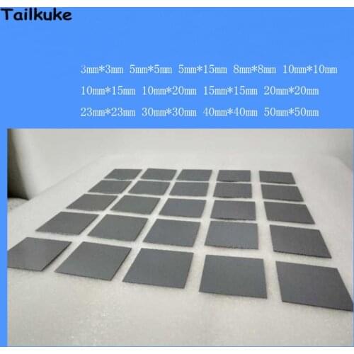 Full-size High-purity Single Crystal Silicon Wafer SEMI Polished Substrate Wafer Coating Ultra-small Diameter Small Square Wafer