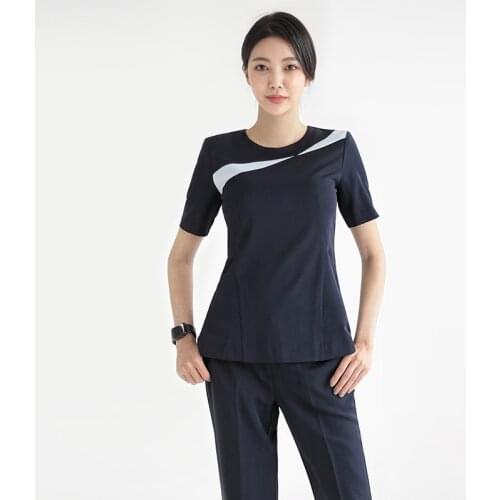Beauty Salon Work Clothes Summer Beautician Work Suit Women Manicurist Uniform Spa Uniform Set Clothing Hairdresser